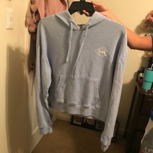 PINK cropped sweatshirt